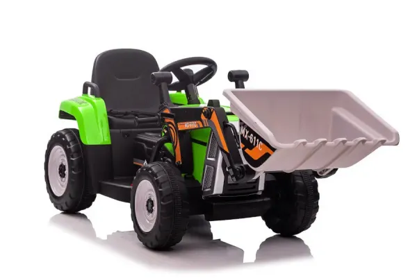 Kinderfahrzeug – Elektro Auto Bagger mit Fernsteuerung – 12V7A Akku,2 Motoren